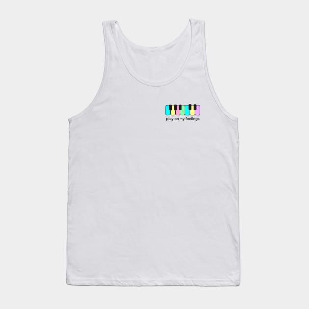 Piano Tank Top by Nadi Fo